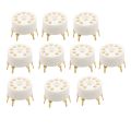 Kqueebee 20PCS PCB 9Pin Ceramic B9A Vacuum Tube Socket Audio HIFI DIY Amps for 12AX7 12AU7 12AT7, Golden-Plated & Silver-Plated. 