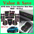 Byd ATTO-3 Interior Slot Mat Set. 