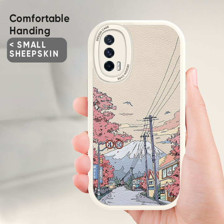 FELMYST%20for%20Realme%20C11%202021%20C20%20C20A%20Back%20Cover%20PU%20Leather%20Street%20Pattern%20Soft%20Silicone%20Edge%20Phone%20Case%20-%20Image%206