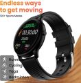 Boult Dire 1.38'' 2.5D Curved HD Display, 500Nits, 250+ Watch Faces, Health Track,IP67 Smartwatch. 