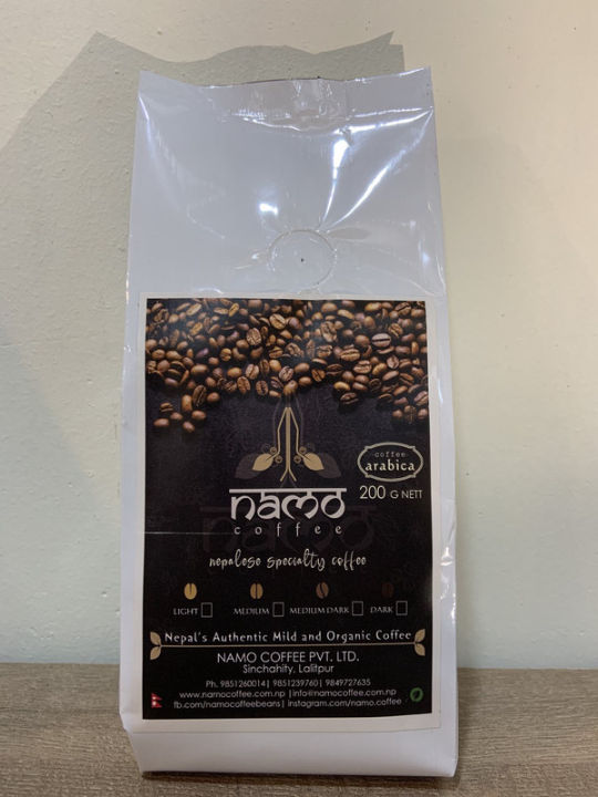 Namo Roasted Coffee 200 Gram Packet