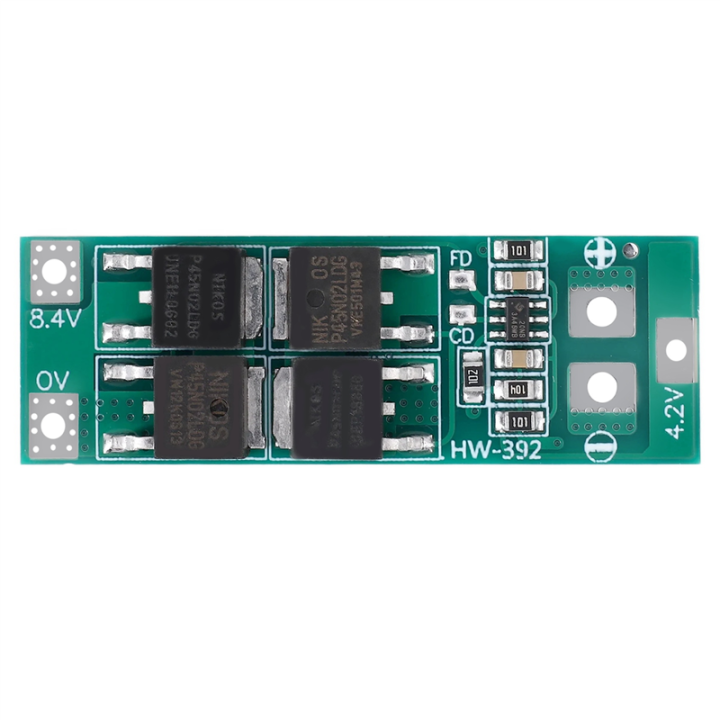 2S 20A 7.4V 8.4V 18650 Lithium Battery Protection / Board Standard ...