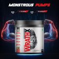 MuscleBlaze Wrath X Pre Workout 540g Berries Flavor with 200mg Caffeine 8g Citrulline 3.5g Beta Alanine for Energy Strength and Muscle Pumps. 