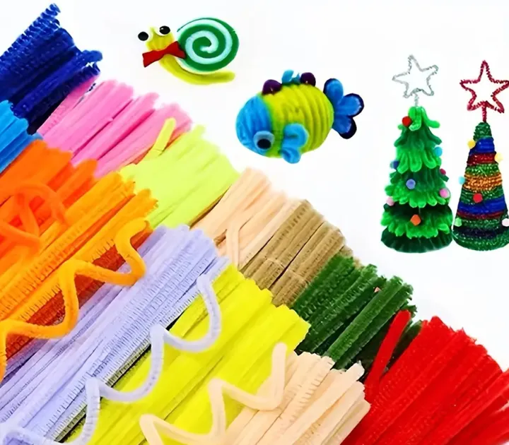 100%20pcs%20pipe%20cleaner%20Color%20Fuzzy%20Wire%20for%20Craft%20-%20Image%202
