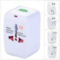 All in One International Plug Adapter Port / Universal Travel Ac Adaptor AU US UK EU Converter Plug. 