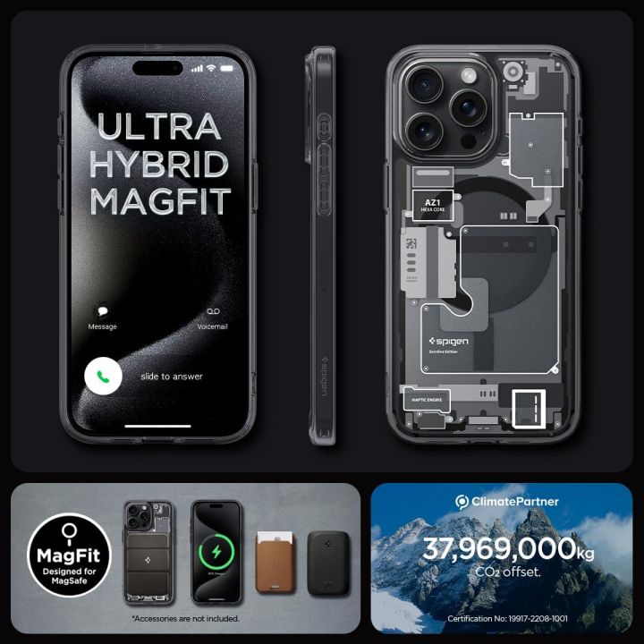 SPIGEN%20Case%20For%20iPhone%2015%20Pro%20Cover%20Ultra%20Hybrid%20Zero%20One%20(MagFit)%20-%20Image%205