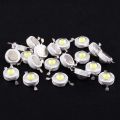 NAMUNY 120 Pcs High Power 2 Pin 3W White LED Bead Emitters 170-190Lm 6000K. 