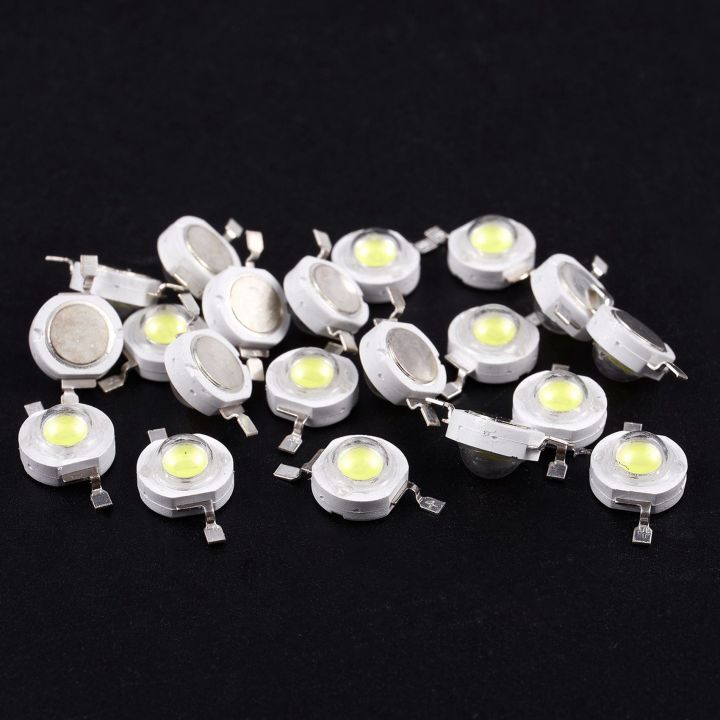 NAMUNY%20120%20Pcs%20High%20Power%202%20Pin%203W%20White%20LED%20Bead%20Emitters%20170-190Lm%206000K%20-%20Image%204