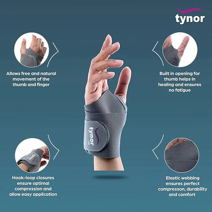 Tynor%20Premium%20Wrist%20Brace%20With%20Thumb%20Model%20E-06%20Grey,%20Universal%20Size%20-%20Image%206