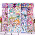 Shinle Double Layer Cartoon 3D Emed Princess Doll Magic Girl Scene Dress-Up Bubble Stickers. 