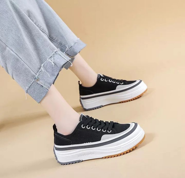 New Ladies Vulcanized Shoes Classic Ladies Sneakers Comfortable Couple Shoes Fashion Women s Footwear Daraz .np