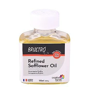 Oil Medium Refined Safflower Oil 100ml (75ml+ 25ml free)