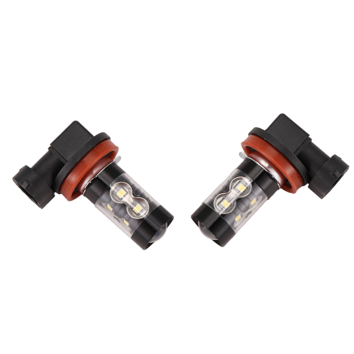 2-Pack High Power 50W Super Bright H11/H8 10-SMD Led Lights Bulb