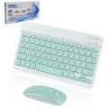 Bluetooth And wireless Mouse , Keyboard bt Only ,Both Recharable Keyboard And mouse Bluetooth And wireless Support All Devices. 