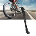 Durable Easy Installation Bike Kickstand Black With Non Slip Foot Bike Kickstand Sidestay Adjustable Sturdy Bicycle Side Support for Mountain and Road Bikes Parking. 