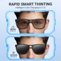 S_way 0.1 Seconds Smart Photochromic Polarized Men's Sunglasses For Driving And Riding Day And Night Fishing Sun Glasses. 