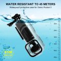 For DJI Osmo Pocket 3 PULUZ 45m Underwater Waterproof Housing Diving Case (Transparent).