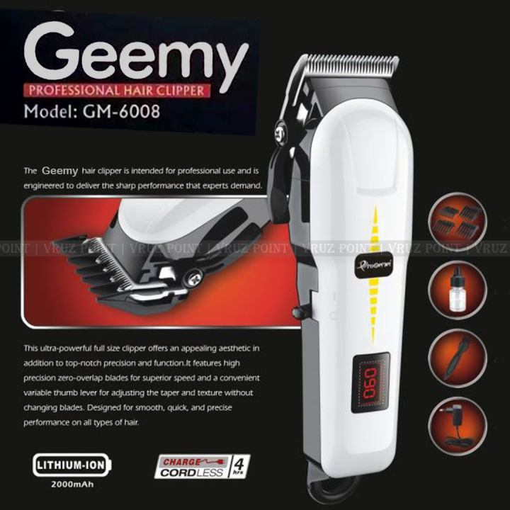 Geemy GM 6008 Professional Hair Clipper