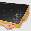 Infrared Cooker Electric Hot Plate for Cooking, Dual Control Infrared Cooktop Portable Countertop Burner Glass Plate Electric Cooktop. 