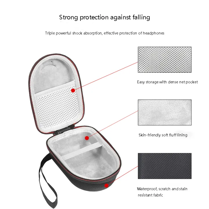 OYPFXMI%20Carrying%20Case%20Travel%20Storage%20Bag%20EVA%20Waterproof%20Protector%20Portable%20Hard%20Case%20for%20GO%203%20Bluetooth%20Speaker%20Pink%20-%20Image%208