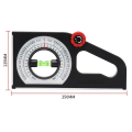 Engineering Inclinometer, Universal Slope Measuring Scale, Multifunctional Goniometer Instrument Measuring Tool A Reusable. 