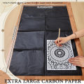 Large Carbon Paper 5 Sheet 20.3 X 36 Inch Waxed Transfer Paper for Tracing for Wood,Canvas. 