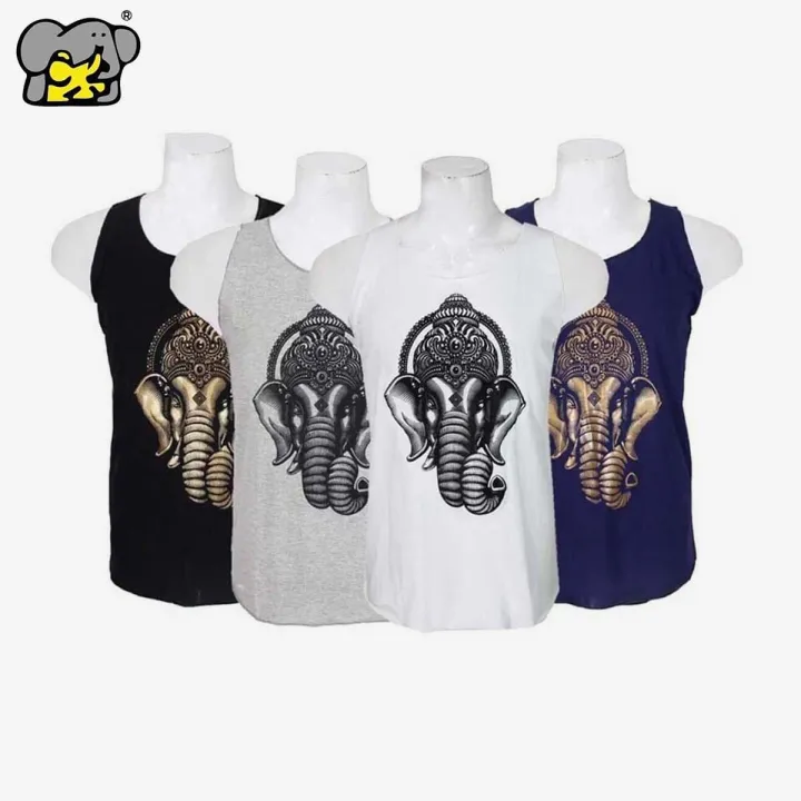 Shangrila%20Pack%20Of%20Four%20'Ganesh'%20Printed%20Tank%20Top%20For%20Men%20-%20Multiple%20Color%20Options%20%7C%20Fashion%20%7C%20Tank%20Top%20For%20Men%20-%20Image%202