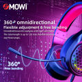 Plextone Xmowi R1 Rgb Lighting Wired Gaming Headset 200Mm Cable Length Adjustable Omnidirectional Volume And Microphone. 