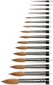 Winsor & Newton Series 7 Kolinsky Sable Watercolor Brush - Round #00. 