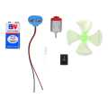 DIY DC Motor Project Work Set. 