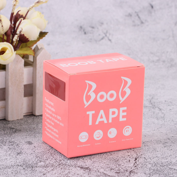 Pebbles Nepal Breathable Boob Tape 5m One Time Use Breast Lift Adhesive