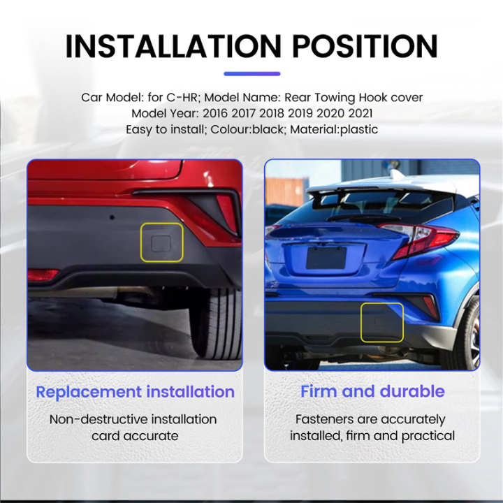 SRIWEN%20Car%20Rear%20Bumper%20Tow%20Hook%20Cover%20Cap%20for%20C-%202016-2021%20Rear%20Towing%20Hook%20Cover%20-%20Image%207