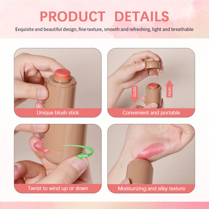 Lakerain%20Pocket%20Blush,%20On-the-go%20Cream%20Blusher,%20Waterproof%20and%20High%20Pigmented,%20Lightweight%20and%20Silky%20Blush%20with%20Glowy%20Finish,%20Face%20Makeup%20-%20Image%206