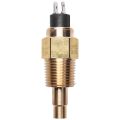 1 Pcs 1/2 Npt 21mm Thread Engine Oil Temperature Sensor & 1 Pcs Electromagnetic Water Temperature Gauge. 