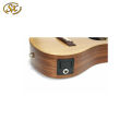 SX TG1E Travel Semi-Acoustic Guitar with  Gig Bag - Natural. 