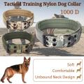 Flash DealM 1000D Nylon Dog Collar with Metal Buckle Dog Training Collar. 