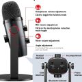 USB Microphone, Computer Condenser Gaming Mic. 