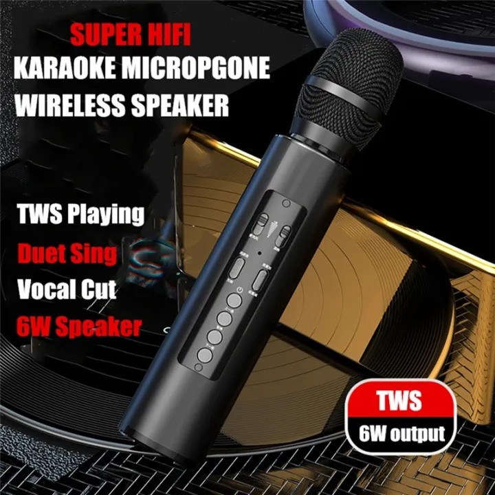 TWS%20Wireless%20with%20Bluetooth%20Speaker%20Home%20Performance%20Singing%20Microphone%20for%20Kids-Red%20Easy%20Install%20-%20Image%206