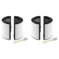 LKPCIGCXM 2X 2 in 1 HEPA and Carbon Filter for TP04 HP04 TP07 TP06 HP06 PH02 PH01 PH03 PH04 HP09 TP09 HP07. 