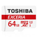 Genuine Exceria M302-EA Micro SD Card with SD Card Adapter for Digital Camera, Mobile Phone and Security Camera. 