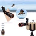 Phone Camera HD Lens Universal Clip-on 12X Zoom Cell Phone Telescope Lens. 