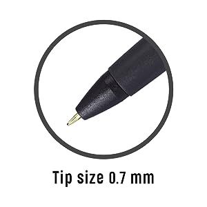 Pentonic%20B-RT%200.7mm%20Ball%20Pen%20Refill%20%7C%20Black/Blue%20%7C%200.7mm%20%7C%20Available%20In%20Pack%20Of%2010%20-%20Image%205