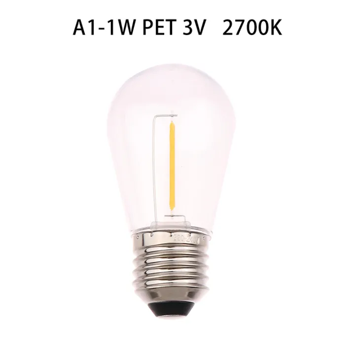 S14%20Plastics%20Led%20Bulb%20E27/E26%203V%20120V%20Warm%20White%202W%201W%20Shatterproof%20Lamp%20Bulbs%20For%20String%20Light%20Christmas%20Decoration%20YULING%20-%20Image%206