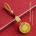 Fashion Brass Eight Treasures Compass Pendant Feng Shui Lucky Charm Protect Safety Brass Necklace exquisite Attracting Wealth Necklace Pendant for Women. 