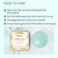Earth Rhythm Anti Dandruff Shampoo Bar With Arnica Extracts For Itchy & Flaky Scalp (Tin Box)  Sulfate & Paraben Free - 80 Gm. 