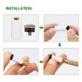 12 Sets 12MM Billiard Pool Cue Tips with Pool Cue Ferrule for Snooker. 