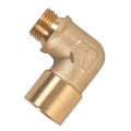 JAERBEE M18x1.5 90 Degree Oxygen Sensor Extender Brass Oxygen Sensor Spacer O2 Sensor Adapter Oxygen Sensor Connector Car Parts. 