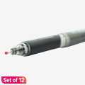 Hi- Master 0.7 MM Super Smooth Black Color  Ball Pen- 12 Pcs. 