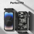 Ringke Fusion - X Clear Polycarbonate Back Panel And Flexible Tpu Frames Case For iPhone 14 Pro Max. 