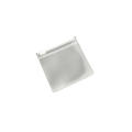 50pcs/pack Zipper jewelry bags Secure Anti-oxidation Frosted finish  jewelry bag Plastic sealed Sealed pouches Transparent ornaments pouches for Travel accessories Cosmetic storage Craft supplies. 